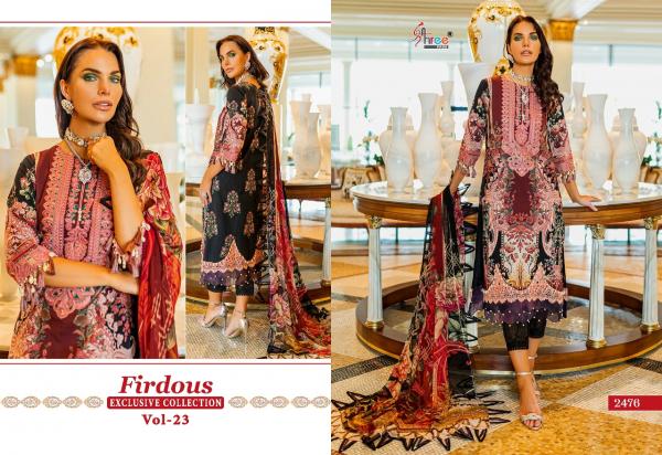 Shree Firdous Exclusive Collection 23 Cotton Pakistani Salwar Suits